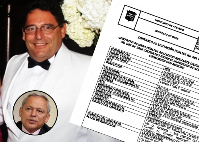 La mermelada santista que el senador Hernán Andrade volvió millonarios contratos