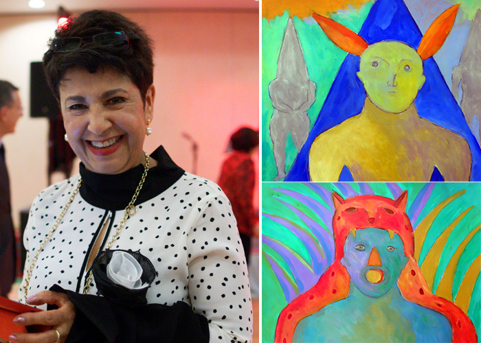 El regreso de María Teresa Viecco a la pintura