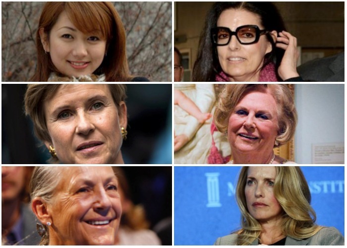 Seis mujeres millonarias a las que la fortuna les cayó del cielo