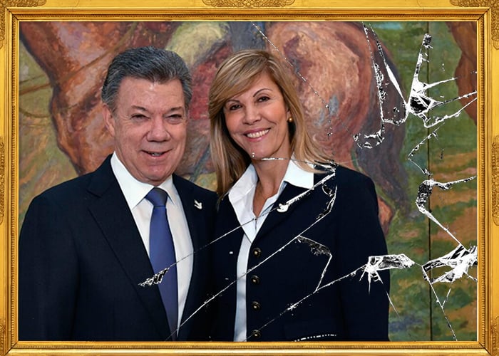 Juan Manuel Santos y Dilian Francisca Toro, ¿se acaba la luna de miel?