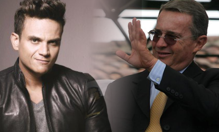 Alvaro Uribe le agradece a Silvestre Dangond su apoyo
