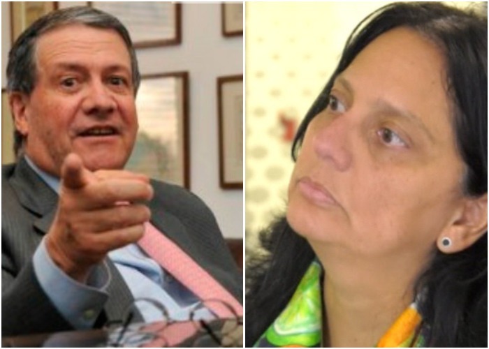 El rector de Los Andes cortó por el hilo más delgado: sacó al novio de Gloria Ospina