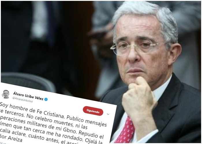 Uribe se lava las manos por las duras acusaciones contra el testigo asesinado y el senador Cepeda