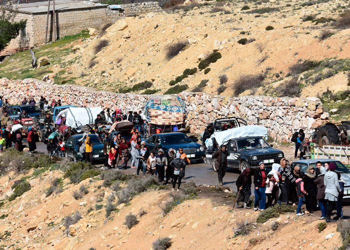 Ejército sirio toma el control de Guta Oriental y Turquía se apodera de Afrin