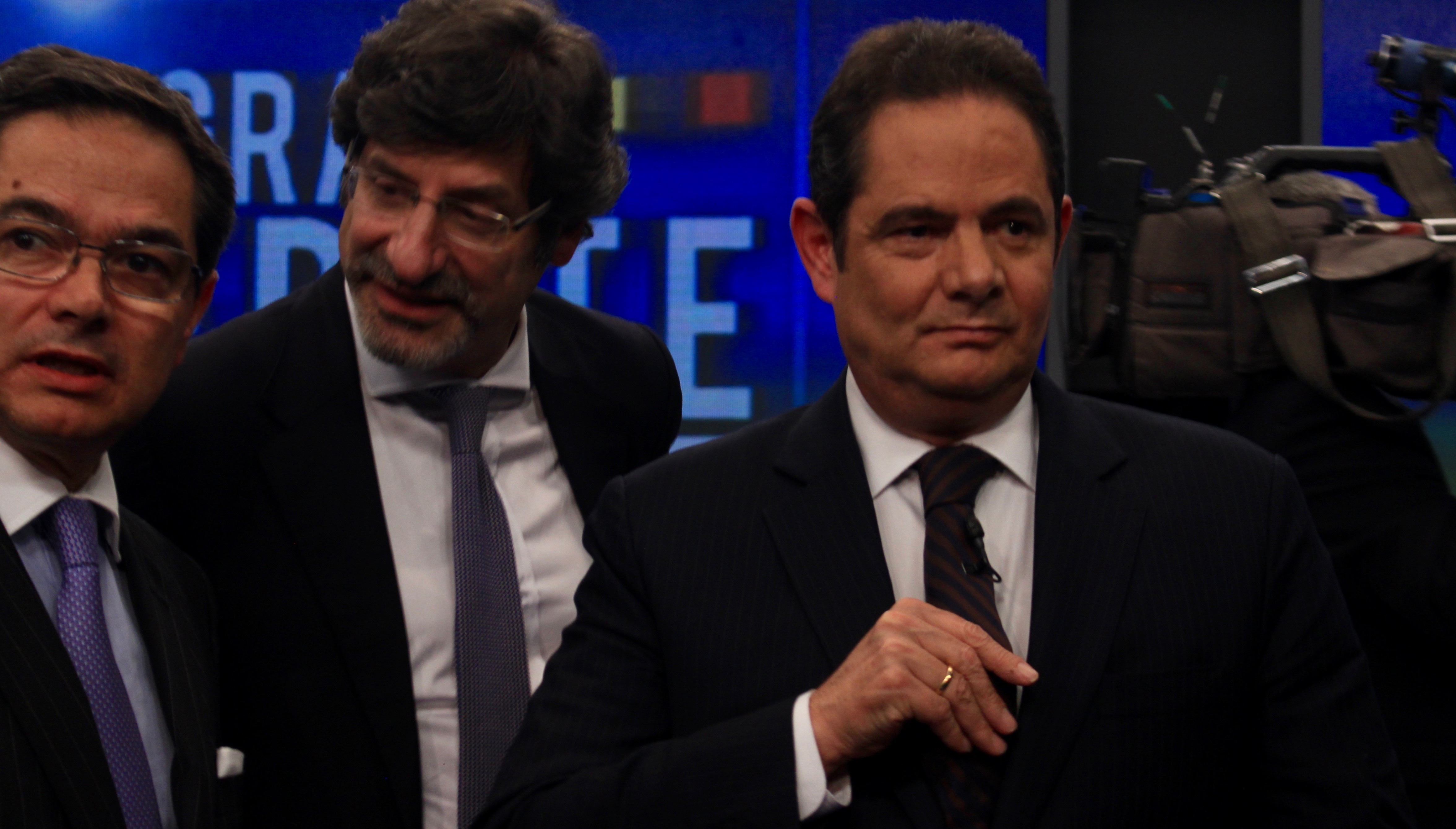  - [FOTOS]: Lo que no se vio en el debate presidencial de RCN