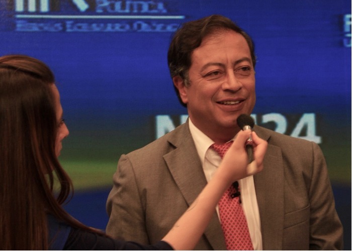 [FOTOS]: Lo que no se vio en el debate presidencial de RCN