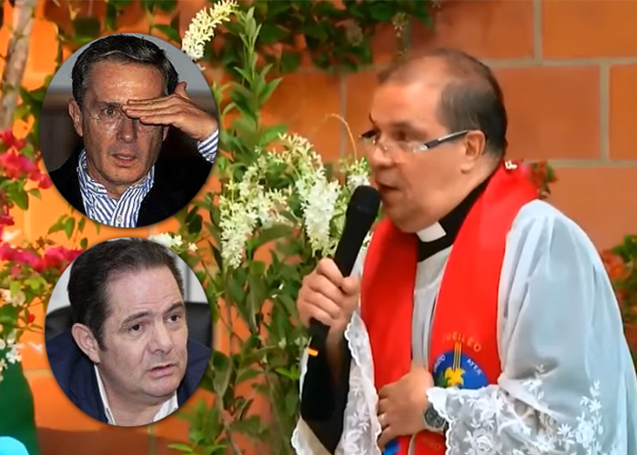 El cura que se la tiene montada a Uribe y Vargas Lleras: VIDEO