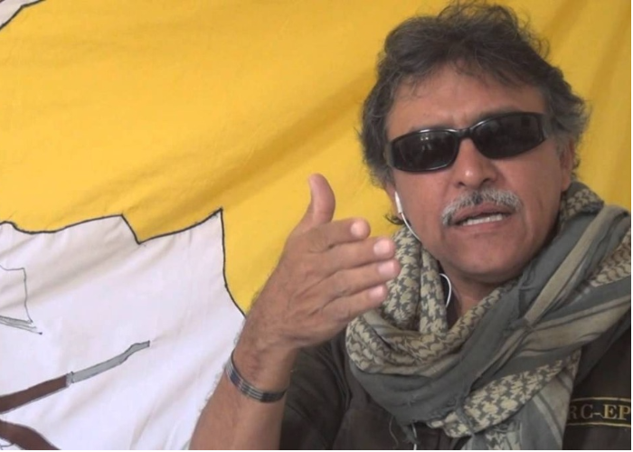 Primera noche de Jesús Santrich en una carcel