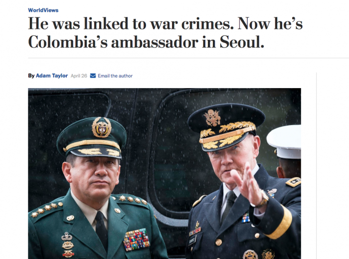 La Cancillería sostuvo al cuestionado General (R) Rodríguez en la embajada de Corea del Sur - -- Las2orillas - La Cancillería sostuvo al cuestionado General (R) Rodríguez en la embajada de Corea del Sur