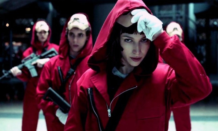 Netflix se perratea “La casa de papel”