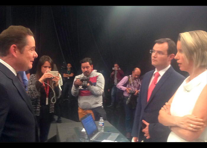 Vargas Lleras y las quejas a Gurisatti por el debate en RCN