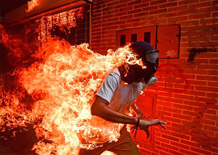El horror en Venezuela, la mejor foto del año