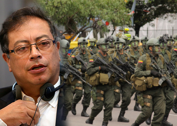 El rechazo a Gustavo Petro por parte de militares y policías