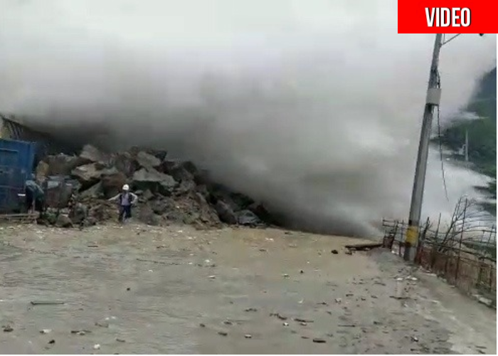 VIDEO: Impactantes imágenes de la furia del río Cauca en Hidroituango