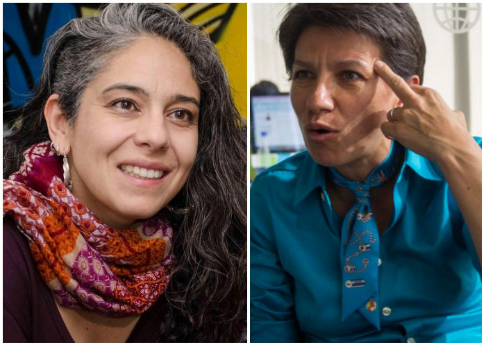 Dura pelea entre Claudia López y Maria José Pizarro