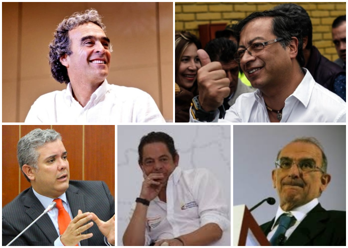 Duque, Vargas Lleras y De la Calle se quedan sin plata en la recta final