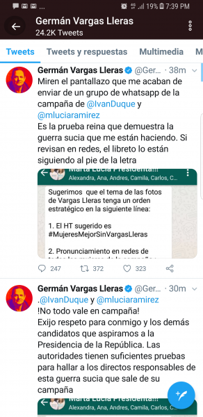  - Vargas Lleras responde sobre la campaña de mujeres en bikini