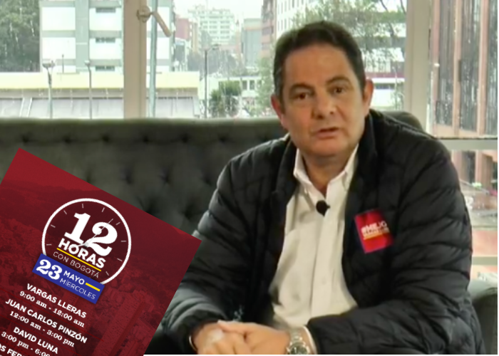 Maratón de 12 horas seguidas con Germán Vargas Lleras hablando