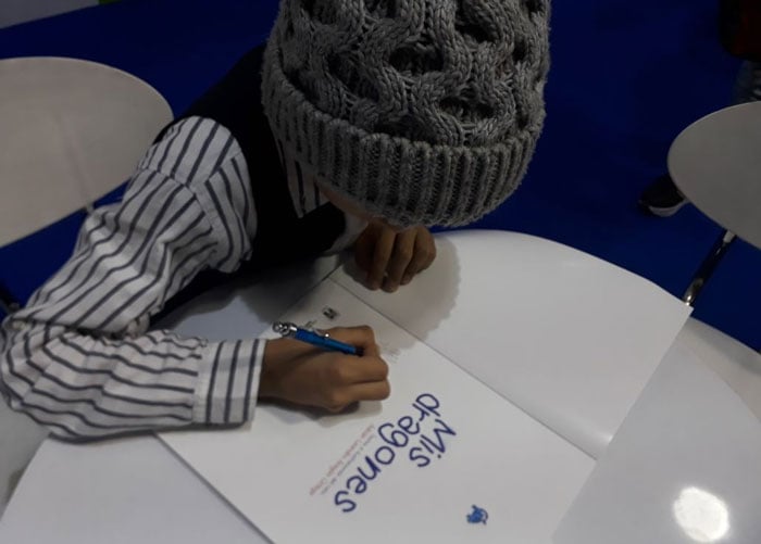 El pequeño llanero que debutó en la Filbo