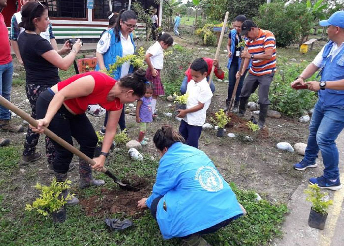 Excombatientes participaron en acto de reconciliación en el Meta