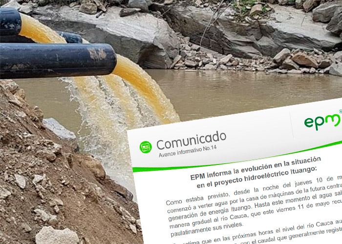 EPM hace un llamado a las comunidades del proyecto Hidroituango