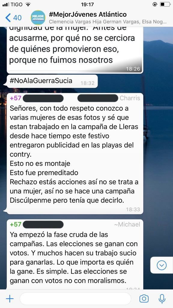 - Mensajes de Whatsapp probarían que campaña en bikini sí salió de V.Ll Magdalena