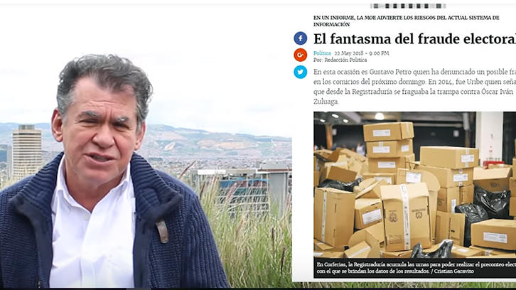 Por el ojo de la chapa