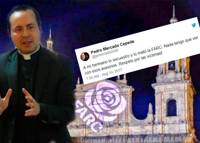 La indignación de Monseñor Mercado contra las Farc y Santrich que no logró controlar