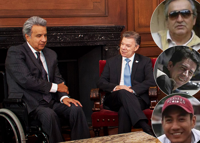 El menosprecio de Santos y Lenin Moreno a los familiares de los periodistas asesinados por Guacho