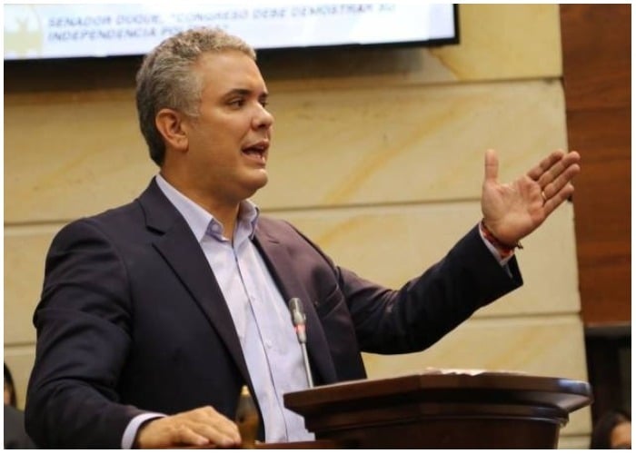 Lista la aplanadora de Duque en el Congreso