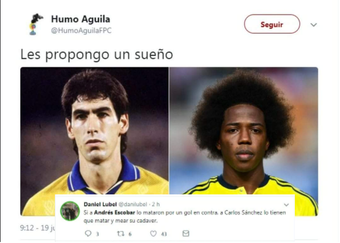 Amenaza de muerte contra Carlos Sánchez