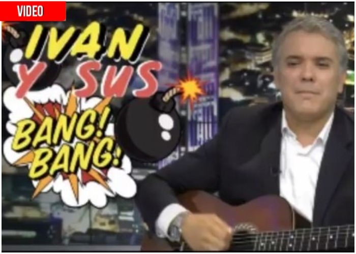 VIDEO: Velandia se la monta a Iván Duque