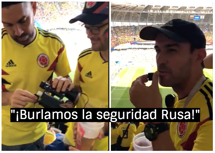 Los paisas que contrabandearon trago en el Mundial