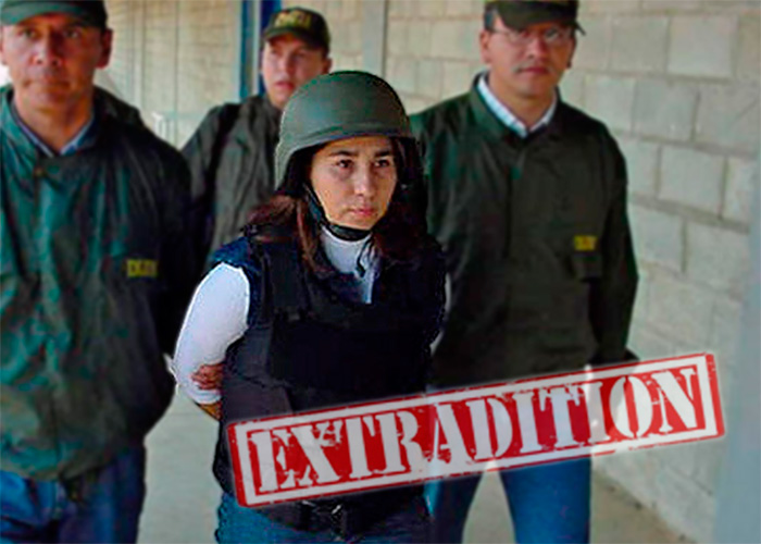 Sonia, la única extraditada de las Farc por coca