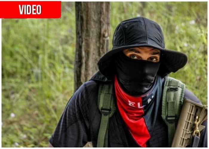 VIDEO: El comandante del ELN que quiere vigilar las elecciones en el Chocó