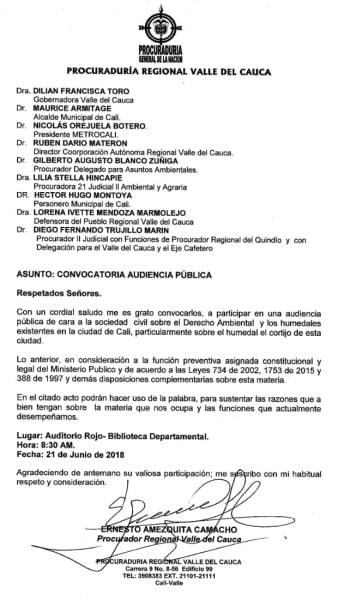  - Alcalde de Cali contra las tablas por presión de ambientalistas