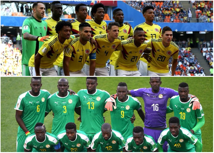 Colombia y los Leones de la Teranga