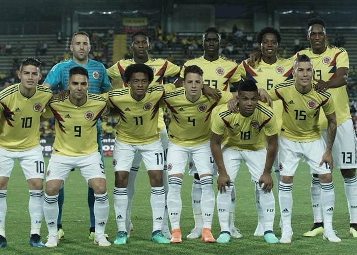 Colombia, la sexta selección del Mundial con más seguidores en redes