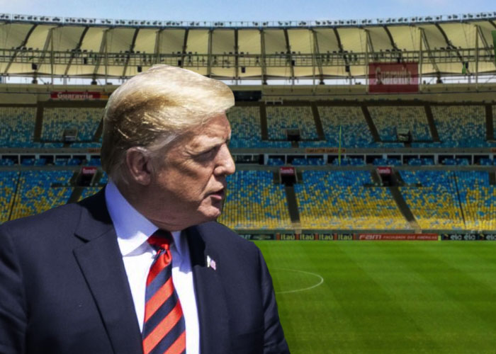 El VAR: cero tolerancia contra Trump en la cancha