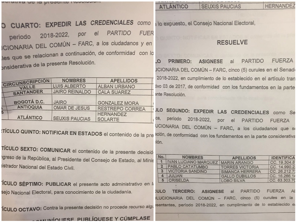  - Santrich, congresista desde la prisión