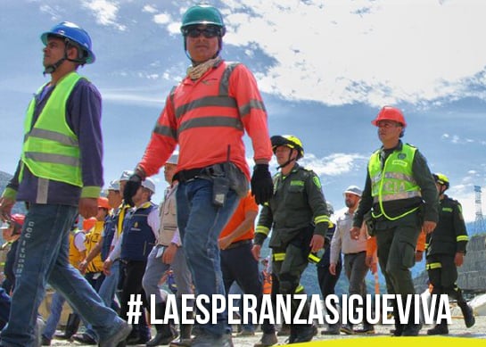 #LaEsperanzaSigueViva en Hidroituango