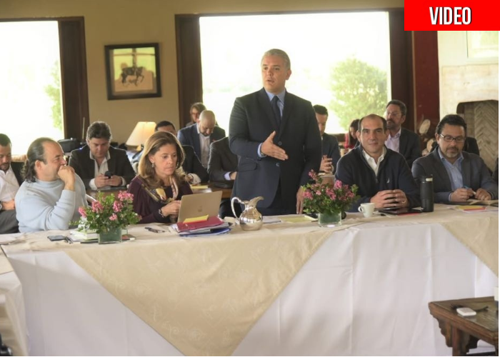 Video: Detalles de la primera reunión de Duque con su gabinete