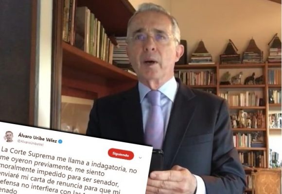 Álvaro Uribe: su defensa en Twitter