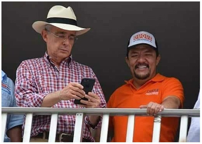 La mala compañía de Uribe en San Carlos, Antioquia