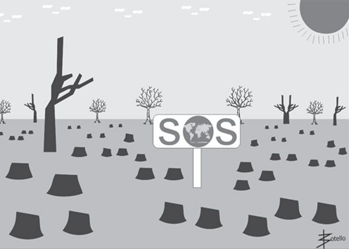 Caricatura: un llamado por la naturaleza