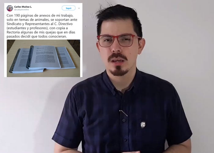 Video: profesor de la Universidad Libre en Cúcuta denuncia acoso laboral