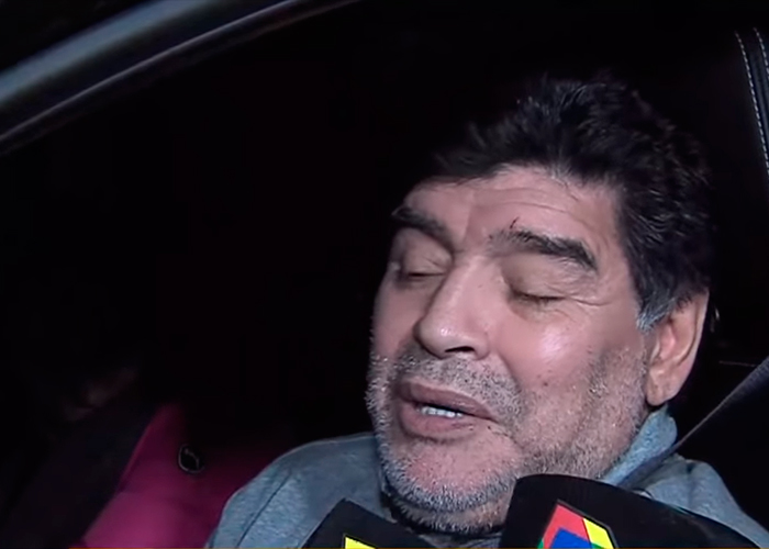 VIDEO: ¿Maradona sigue sumergido en la cocaína?