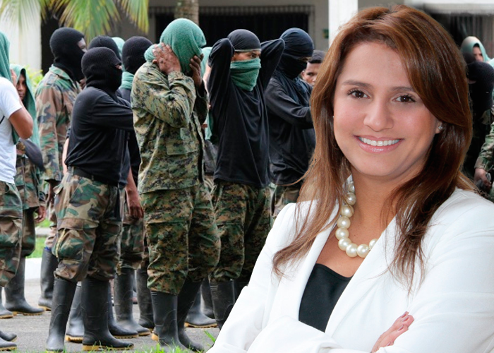 Paola Holguín, la senadora uribista detrás de la entrega de las Bacrim