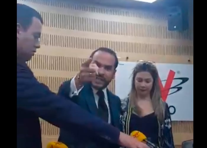 Abelardo de la Espriella y Ariel Ávila, casi a puños en el programa de Vicky Dávila