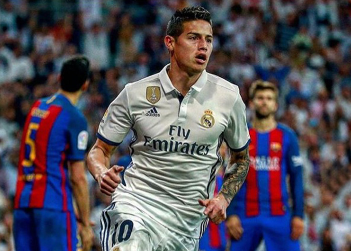 Los 11 millones de euros que James Rodríguez debe al fisco español